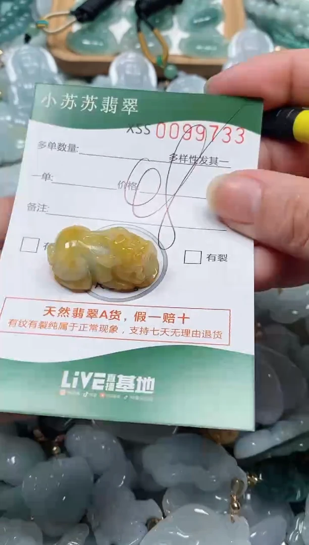 【闪购商品】翡翠颈饰未镶嵌闪购商品0099733