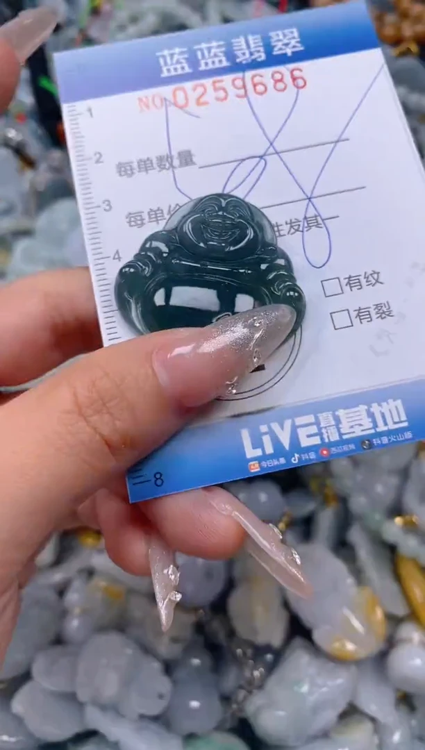 翡翠未镶嵌颈饰闪购0259686
