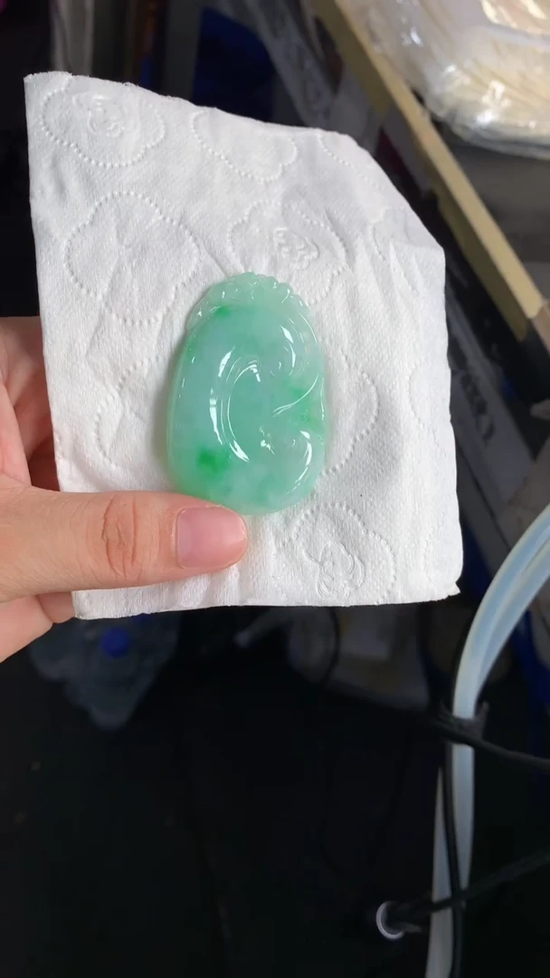 定制翡翠未镶嵌毛货需精细抛光多样性发货拍一发一