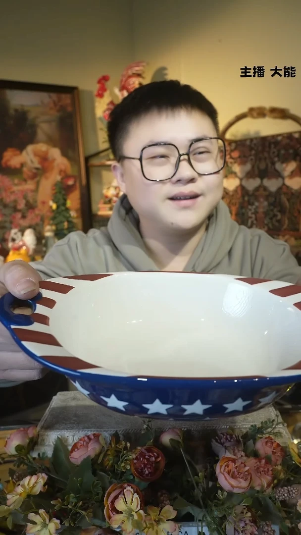 【闪购商品】默认微瑕高端树脂陶瓷摆件W523