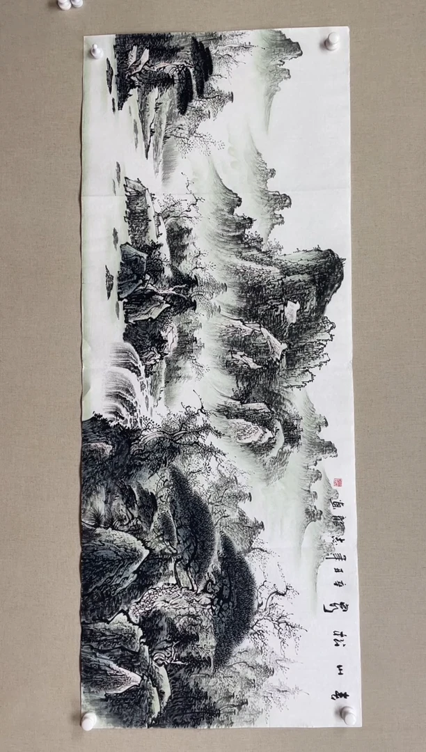 国画180*68 杨志龙杨志龙杨志龙杨志龙