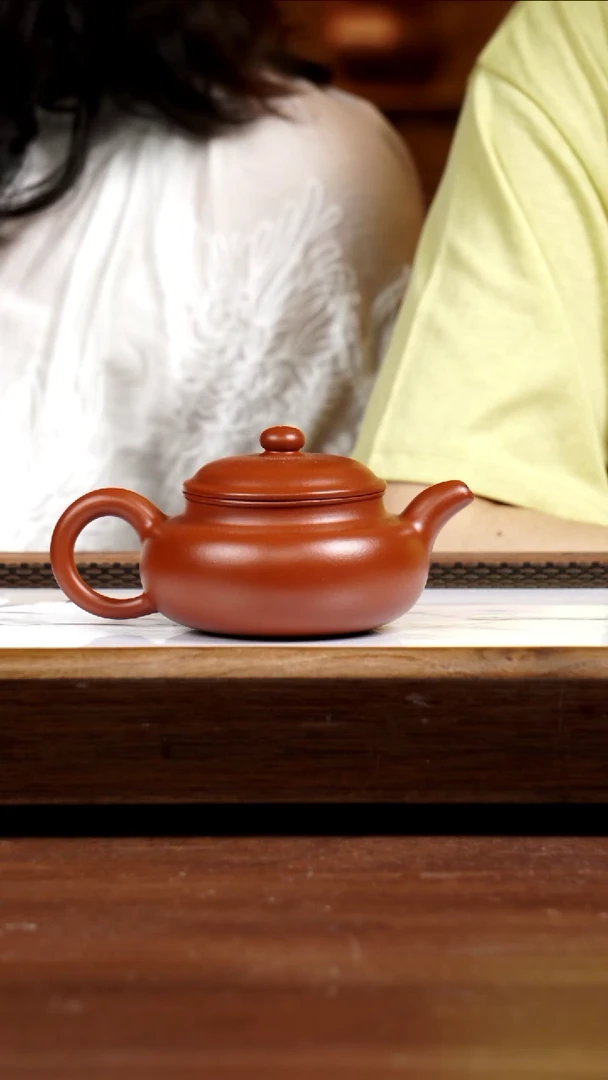 茶壶紫砂朱泥仿古210CC