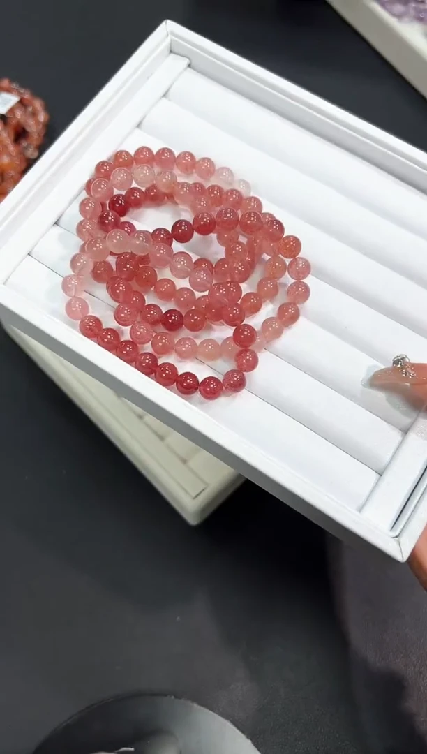 【闪购商品】石英质玉手链未镶嵌40s多样性发其一/1条9mm默认微瑕