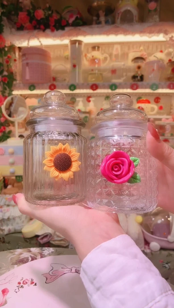 开播福利，仅剩一件！花朵密封罐2个