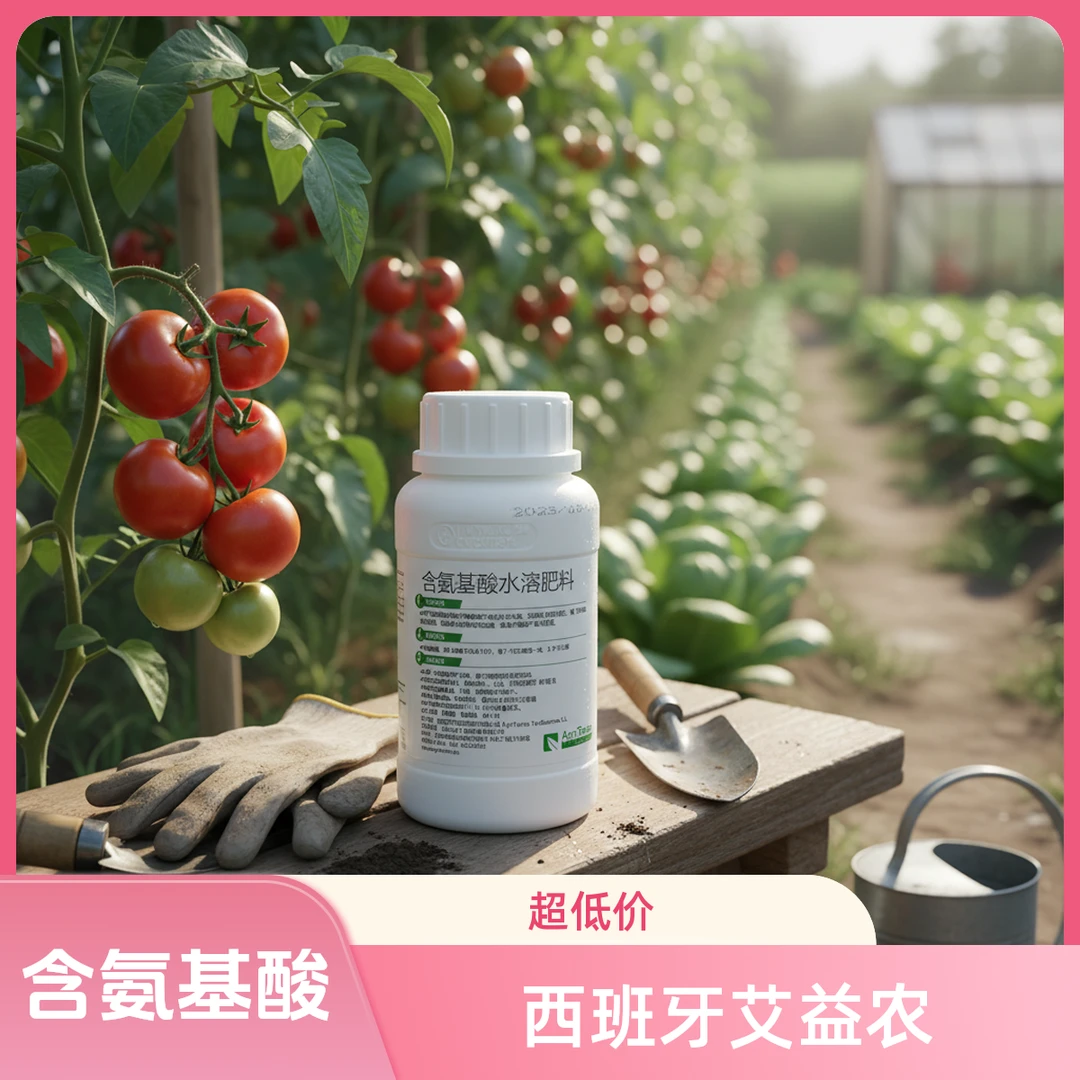 含氨基酸水溶肥原料提质增产适用于蔬菜果树花卉200毫升*3瓶