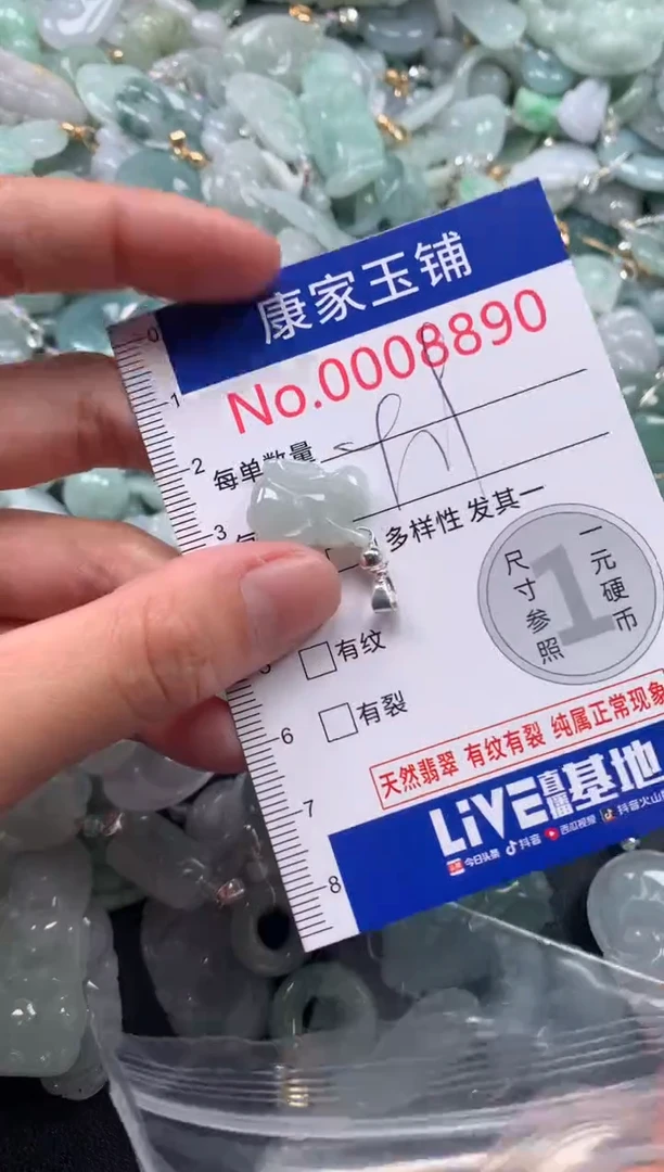 颈饰未镶嵌翡翠8890