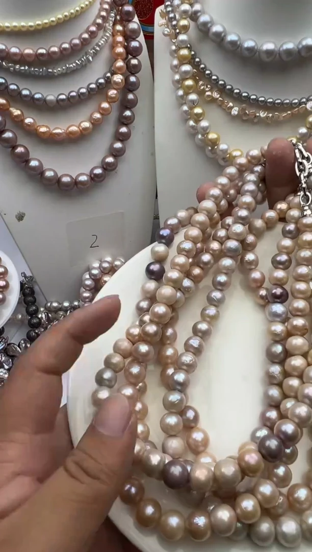 淡水珍珠未镶嵌颈饰1