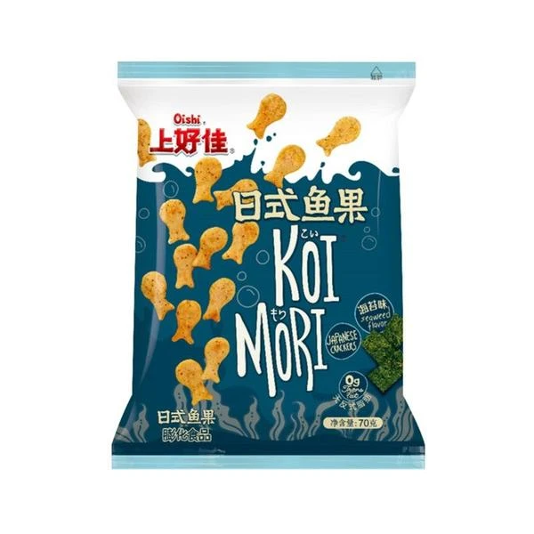 Oishi/上好佳日式鱼果海苔味 70g