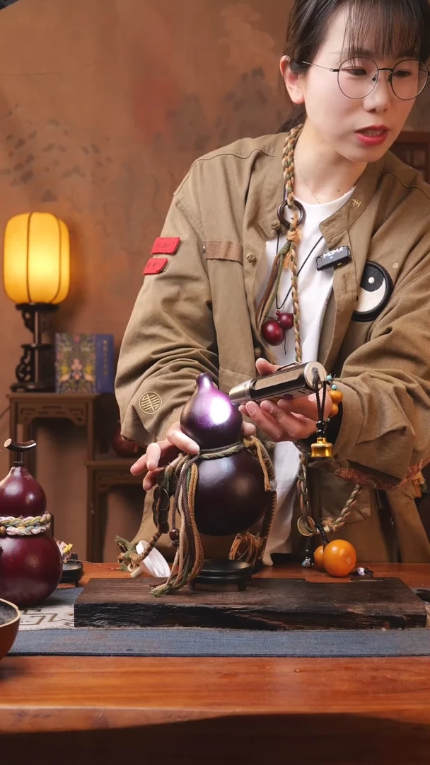 【闪购商品】249号精品大漆葫芦防腐防渗装水茶酒