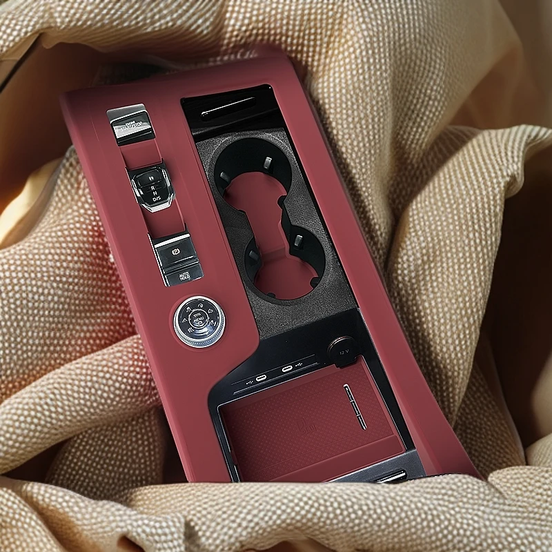 大众揽巡中控硅胶保护垫排挡水杯面板内饰保护膜套改装饰配件用品