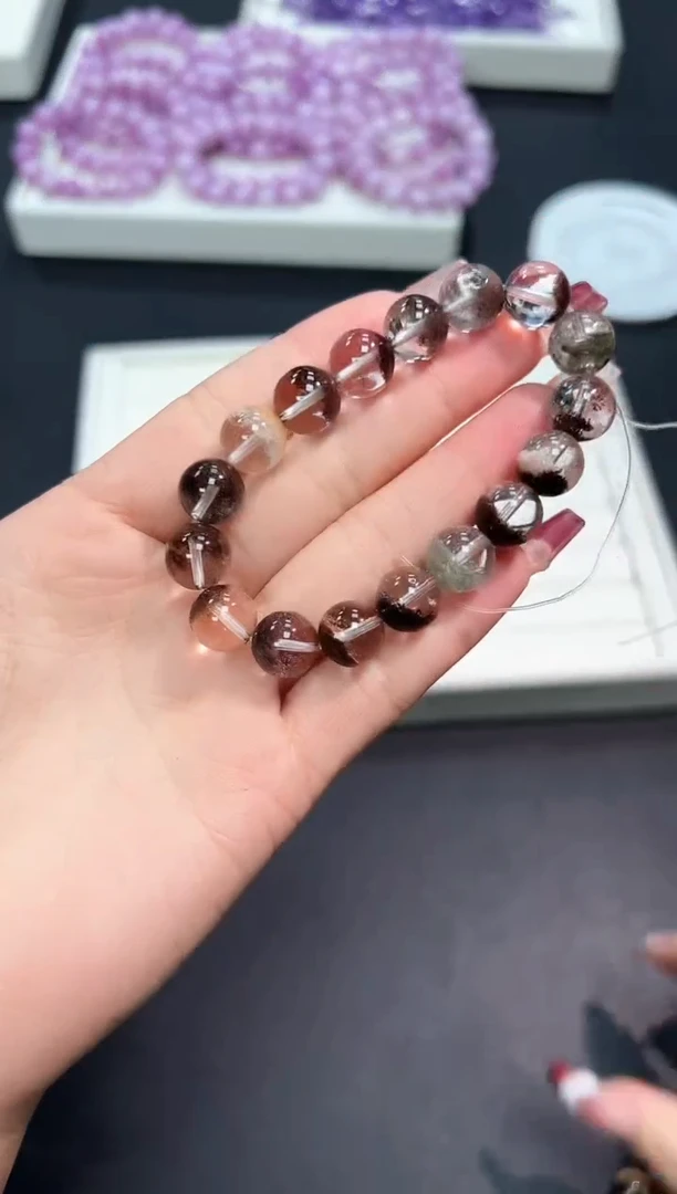 【闪购商品】水晶手串未镶嵌85G多样性发其一/1条默认微瑕