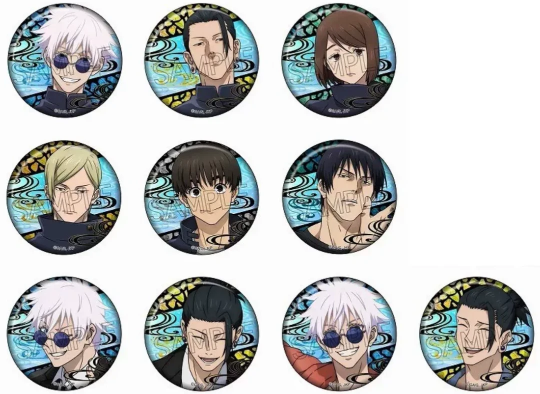 【日谷】咒术回战 螺钿风 吧唧徽章vol.1（日谷 盲盒默认代拆）