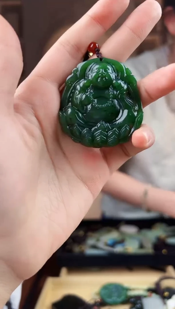 颈饰未镶嵌和田玉拍一发一，多样性发货