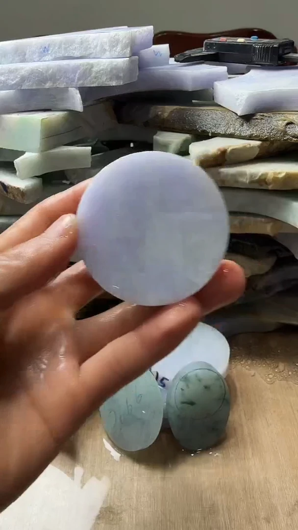 散珠翡翠天然翡翠A货花674