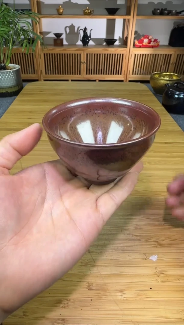 茶盏茶盏88888888柴烧束口福利铁锈