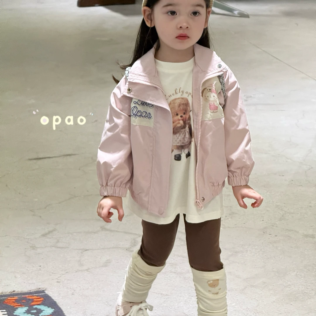 【Opao】25秋～女童拼接堆堆袜打底裤9001