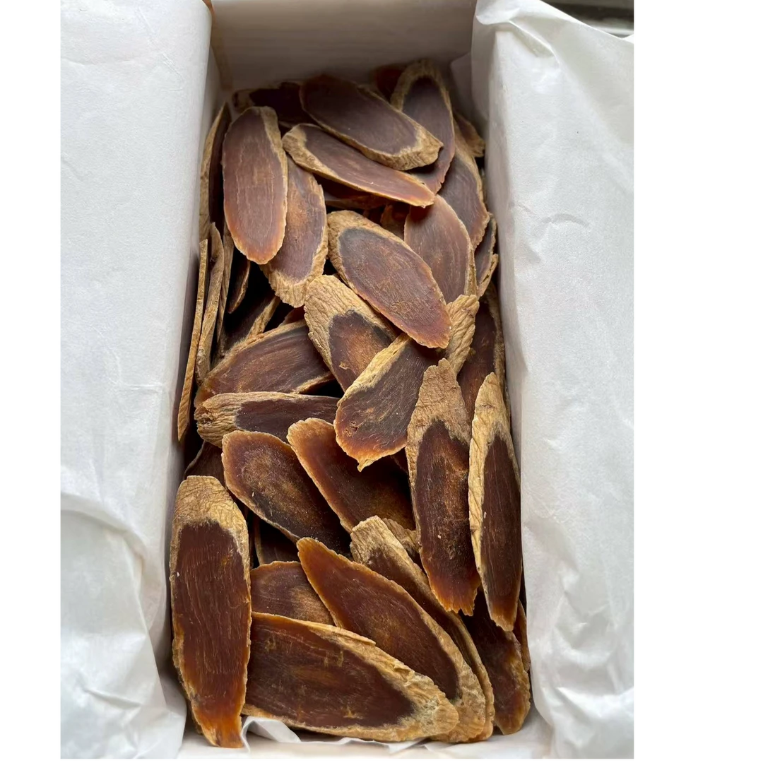 高丽参 天十 太极参片 精选 柳叶片 200克 木盒