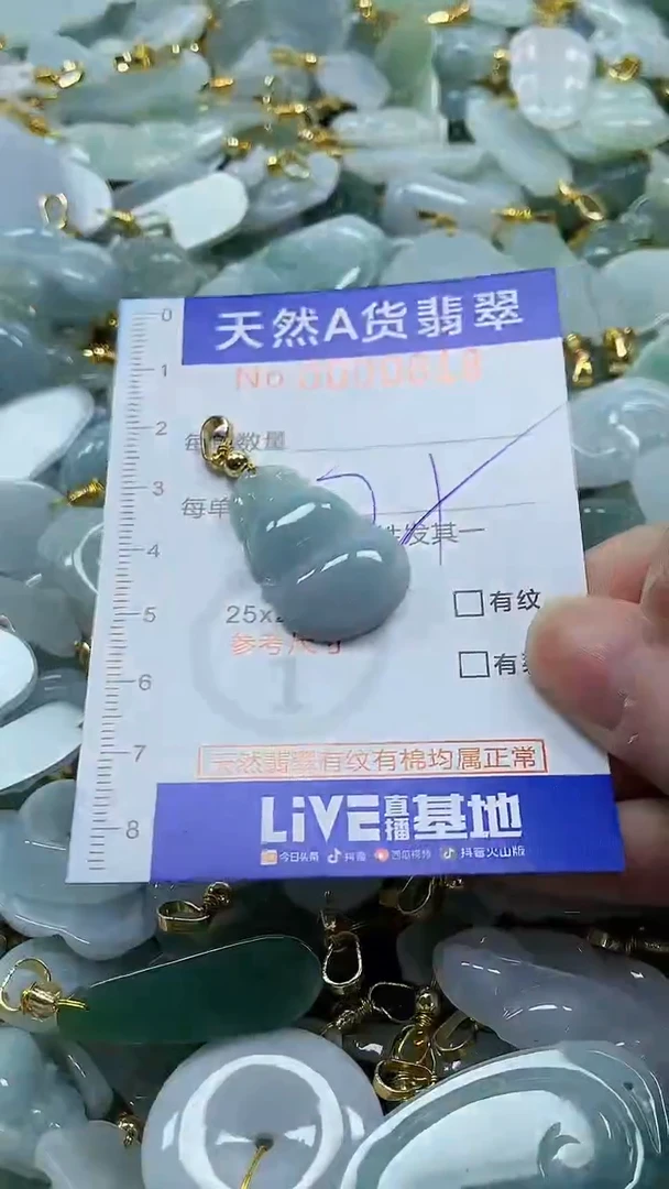 颈饰未镶嵌翡翠纯天然a货翡翠