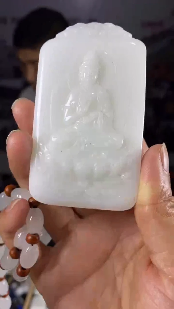 颈饰未镶嵌透闪石质玉天然玉石未镶嵌颈饰