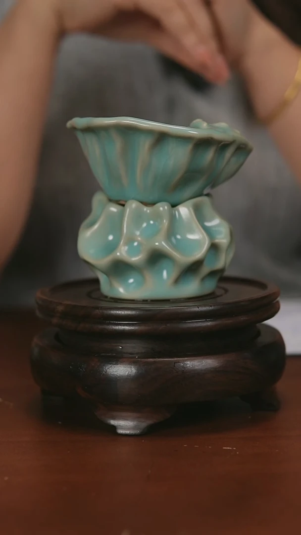 摆件原产地原矿釉汝瓷