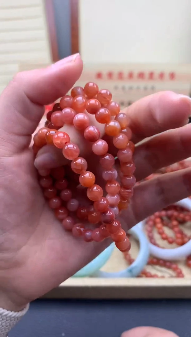 【闪购商品】南红玛瑙手串未镶嵌/////////