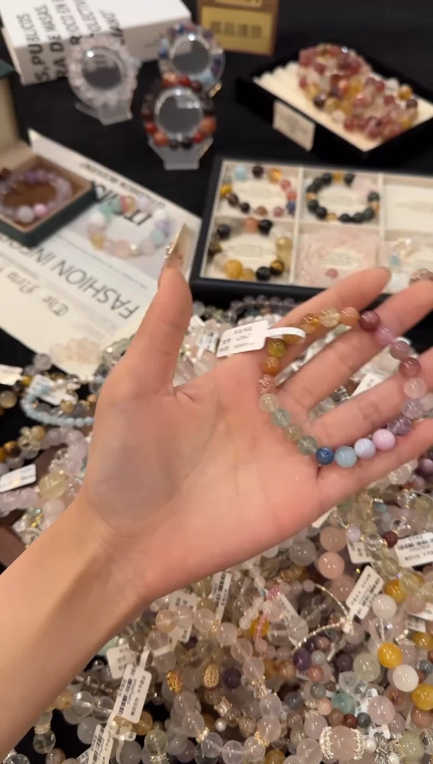 合金手链水晶多宝x2847