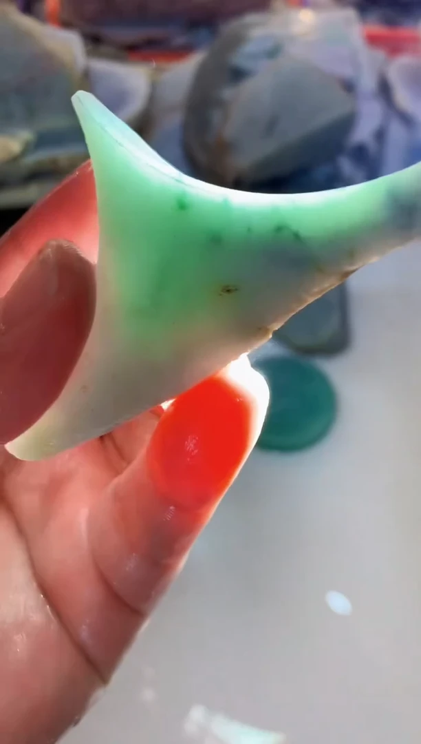 【闪购商品】翡翠未镶嵌颈饰0韩0翡翠珠273