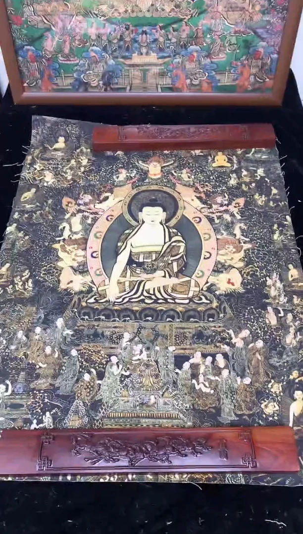 卷轴画001千佛朝宗