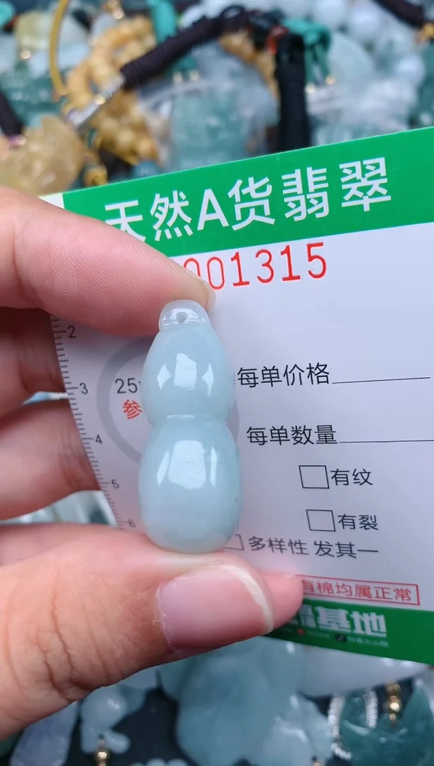翡翠未镶嵌颈饰.0001315