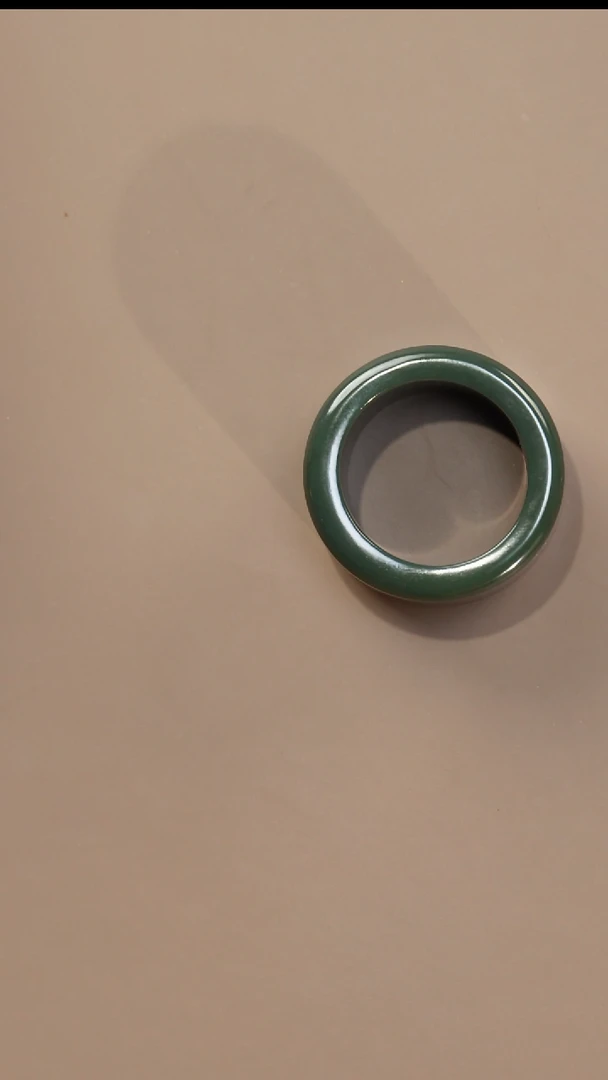 未镶嵌戒指岫岩老玉（透闪石质玉）0012