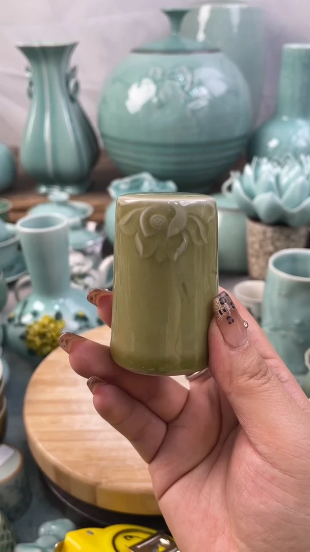 【闪购商品】特价福利 微瑕 慧仙青瓷