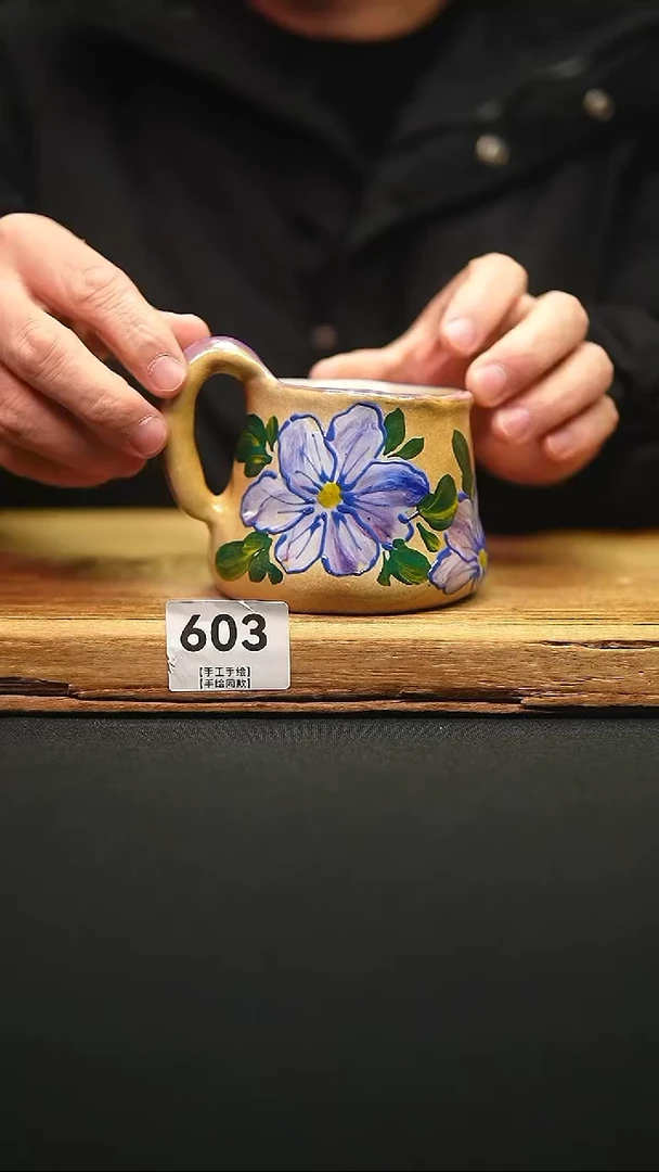 @@陶园瓷舍@@纯手工手绘@高温釉下彩