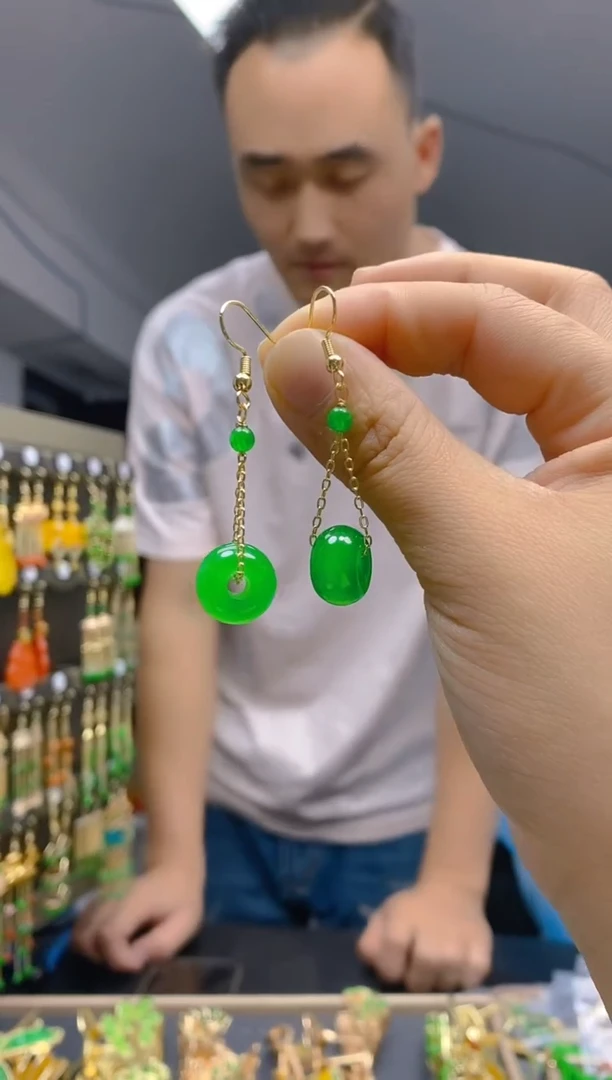 【闪购商品】玛瑙/玉髓耳饰合金13玛瑙饰品