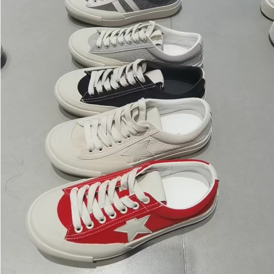 糖糖2025新款女鞋透气四季潮款时尚百搭休闲女厚底英伦风2-10-12