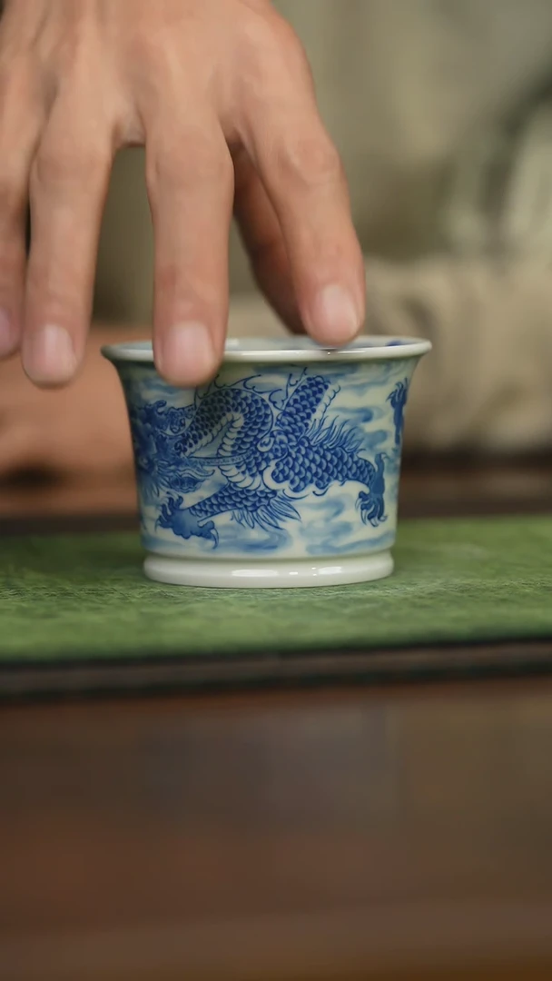 【闪购商品】杯柴窑青花破价福利