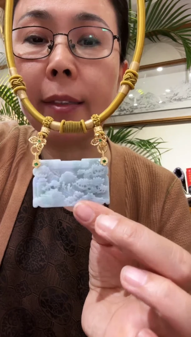 【闪购商品】翡翠颈饰未镶嵌国风
