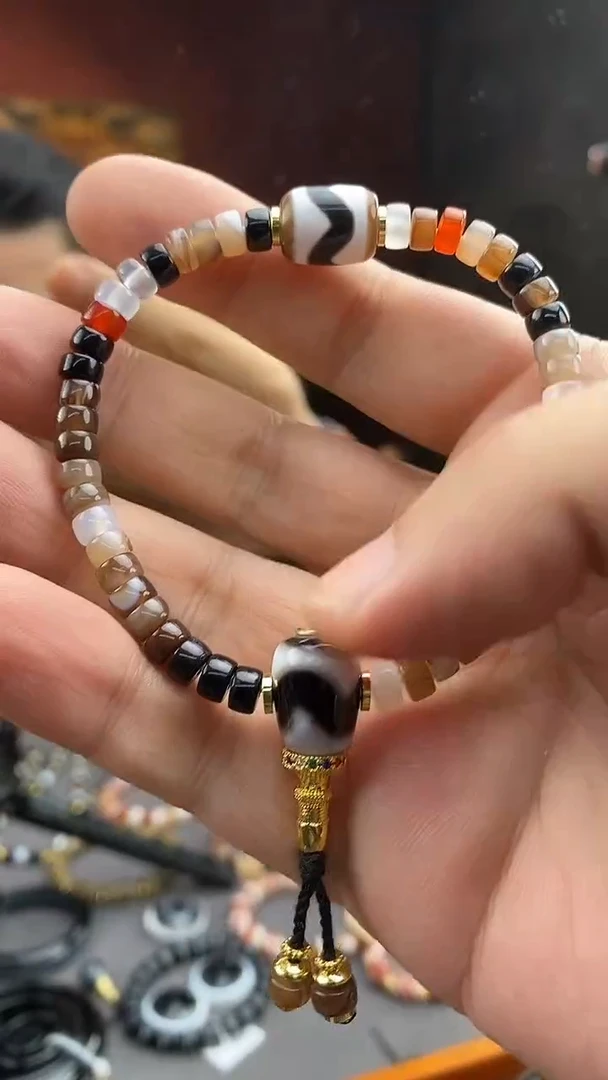 未镶嵌颈饰玛瑙/玉髓-7010  -82