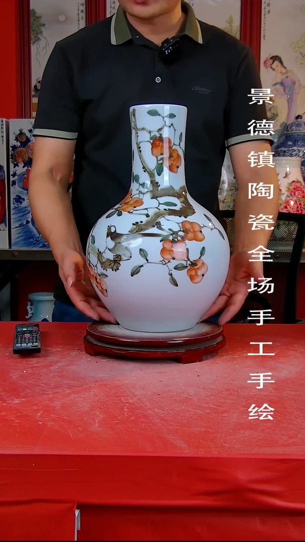摆件手景德镇陶瓷 全场手工绘4