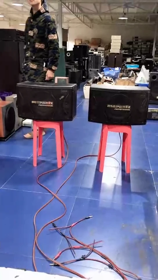 8新马兰士十寸卡包一对，出声， 不带线材，不退不换