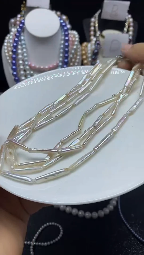 淡水珍珠未镶嵌颈饰多人