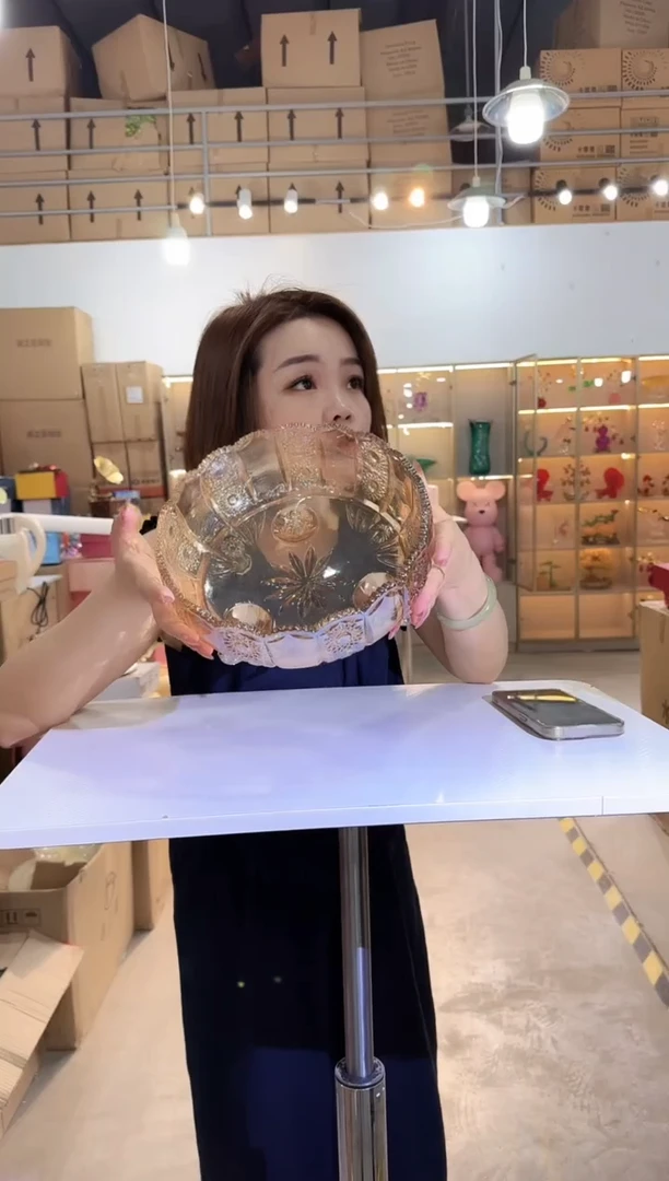 琉璃手工艺品优选花瓶花器K-早60