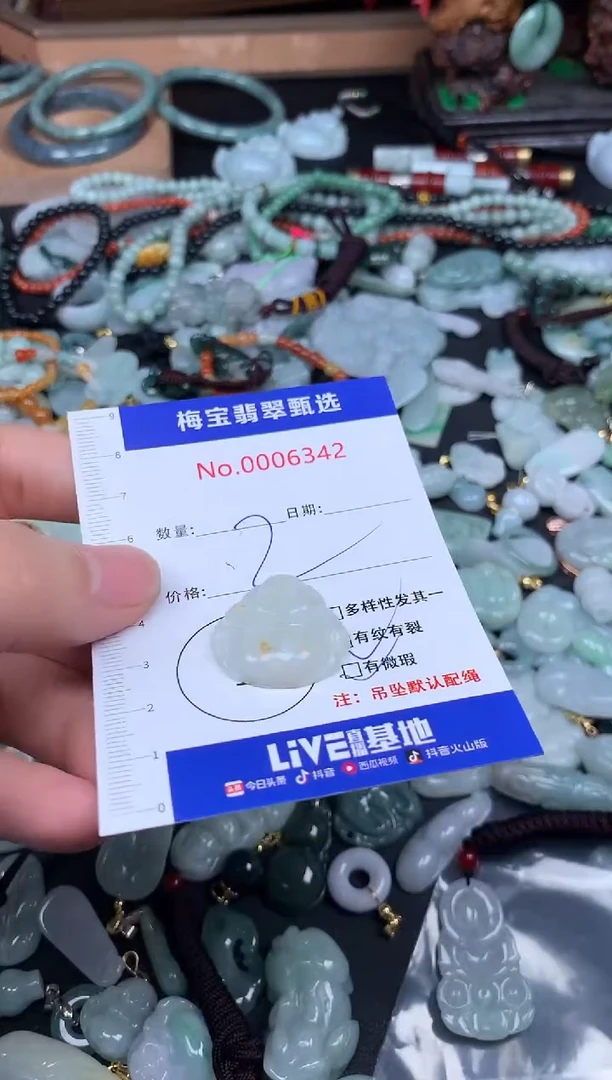 颈饰未镶嵌翡翠微瑕介意勿拍2