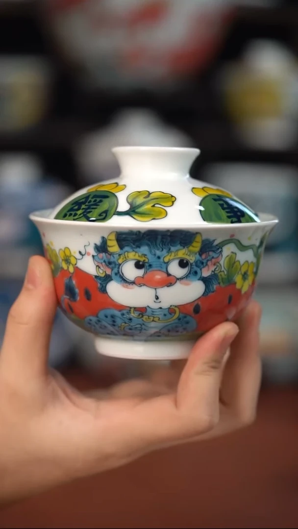 昨明陶瓷   盖碗微瑕福利