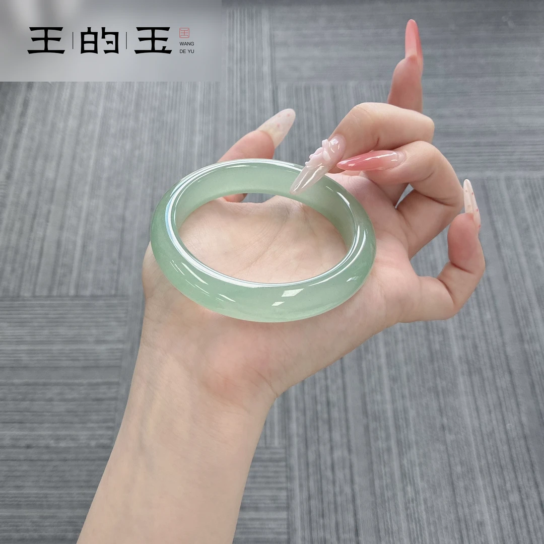 【浅绿晴】老料天然东陵玉晴水色大气淑女仙女气质（多样性发其一）