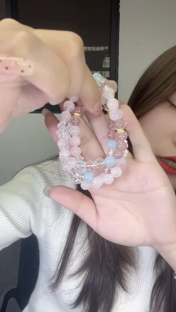 【闪购商品】水晶手串未镶嵌多样性发一件H1