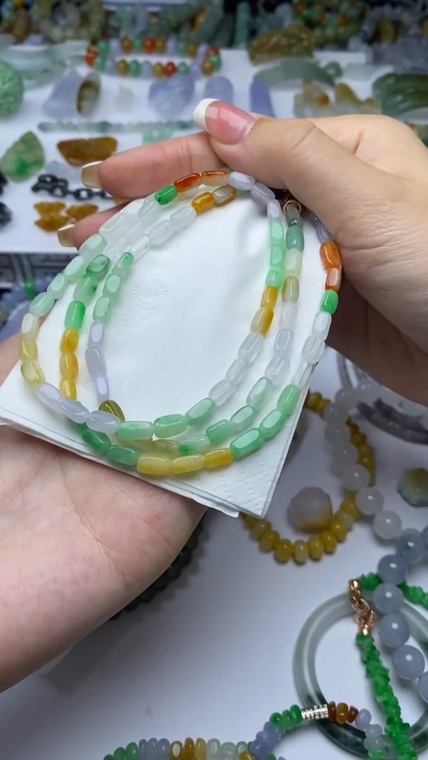 未镶嵌定制翡翠袁*浩毛货定制不退不换