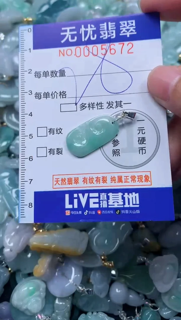 颈饰未镶嵌翡翠5672