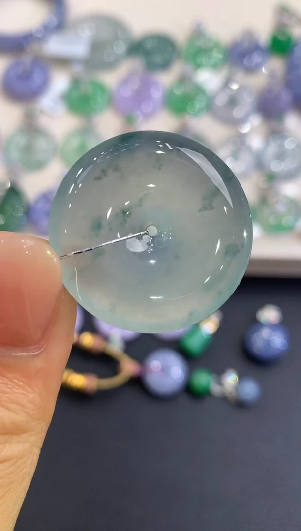 吊坠(不含链)未镶嵌翡翠a61