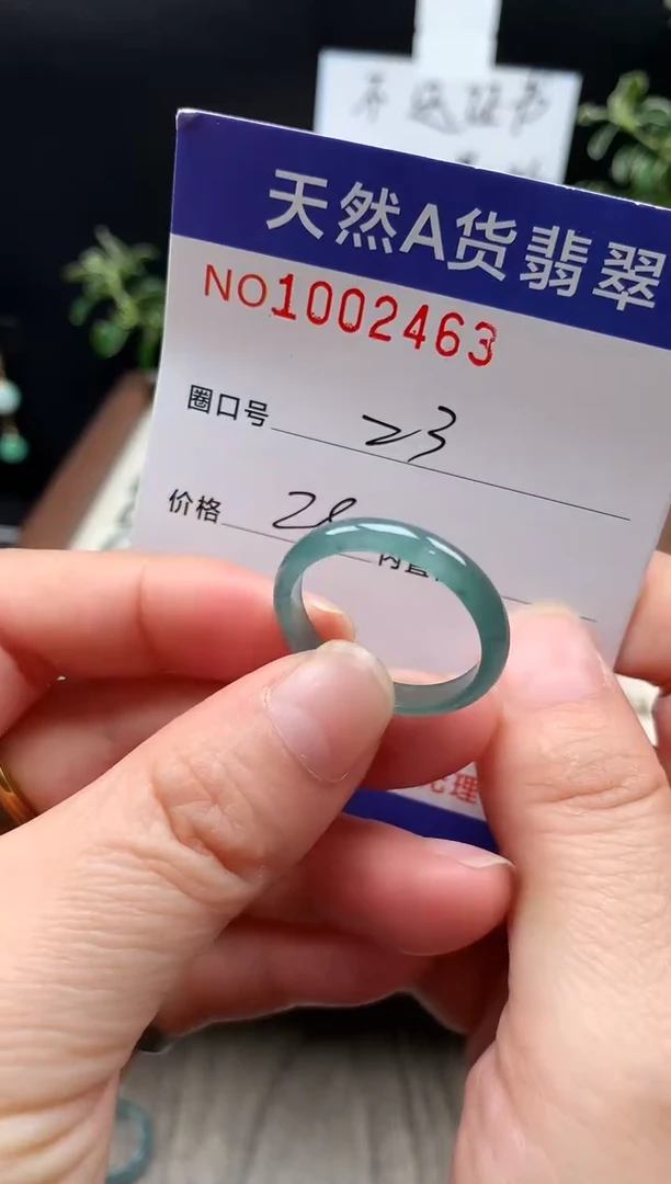 未镶嵌戒指翡翠23#