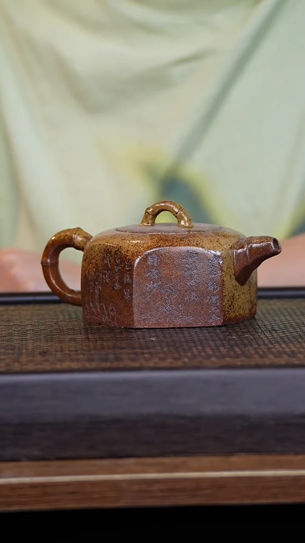 茶壶紫砂宜兴手工原矿紫砂壶001